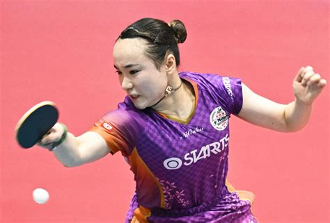 【卓球】伊藤美誠がパリ五輪選考会初v、石川佳純下す 五輪シングルス代表選考ポイント2位浮上 卓球写真ニュース 日刊スポーツ