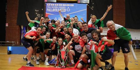 Under 14 F lIn volley Piemonte è campione dItalia