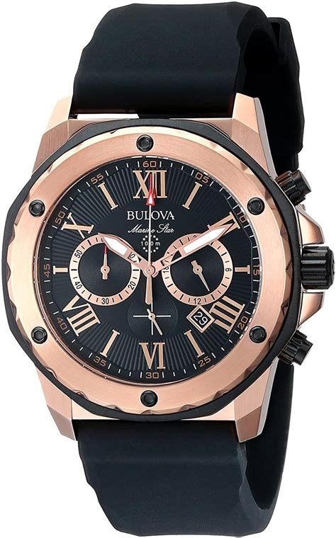 Bulova Marine Star Series A Reloj De Cuarzo Cron Grafo De Acero