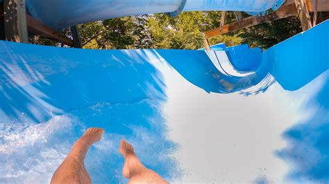 Tube Blaster POV Slidewaters Lake Chelan Waterpark Washington USA