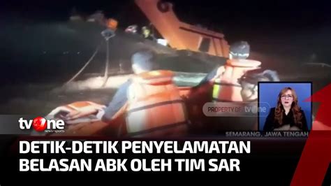 Penyelamatan Abk Terombang Ambing Usai Kapal Dihantam Ombak Kabar