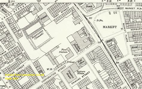 Old Ordnance Survey Maps Of Hyde Tameside