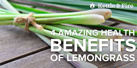 Unlocking the Power of Lemongrass: 4 Amazing Health Benefits