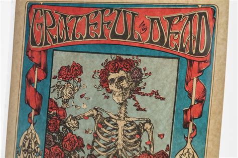 Something Borrowed: The Grateful Dead’s Skeleton & Roses Poster | Rally ...