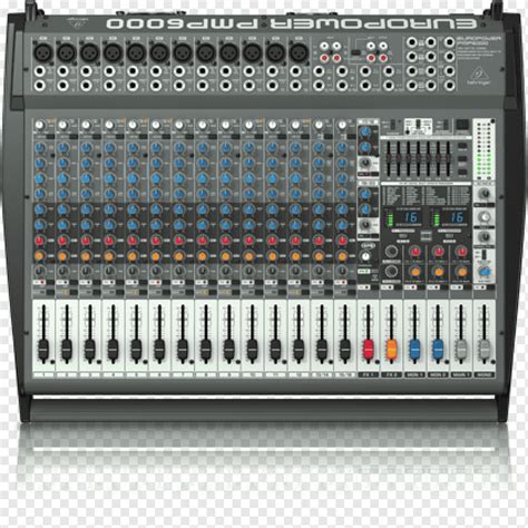 Microphone Audio Mixers Behringer Public Address Systems Equalization