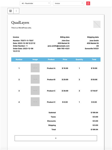 WooCommerce Invoice Manager Plugin Overview - QuadLayers
