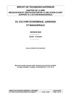 BREVET DE TECHNICIEN SUPÉRIEUR brevet de technicien sup 201 rieur pdf