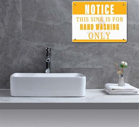 Buy This Sink Is For Hand Washing Only Sink Compliance Signs Best Of