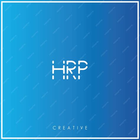 Premium Vector | Hrp premium vector latter logo design creative logo