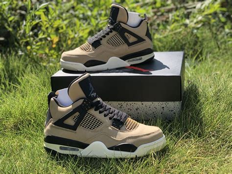 2019 Shoes Air Jordan 4 Mushroom Fossil Aq9129 200