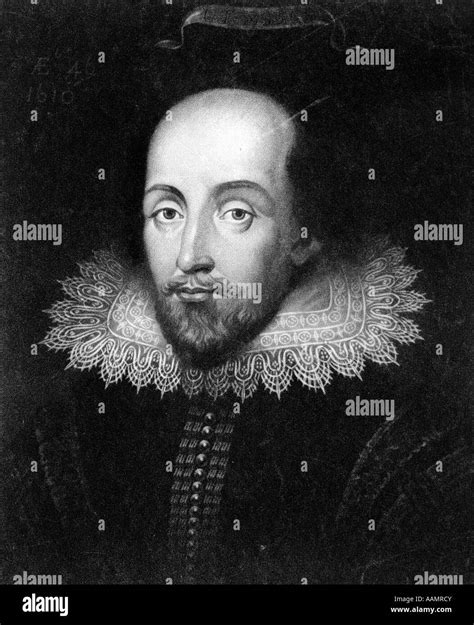 Shakespeare portraits Black and White Stock Photos & Images - Alamy