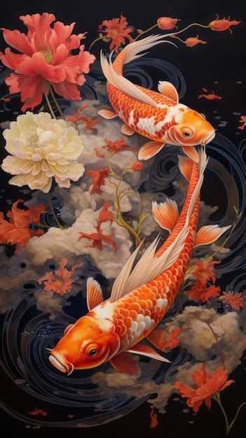 Premium Ai Image The Symbolism Of Koi Fish In Culture