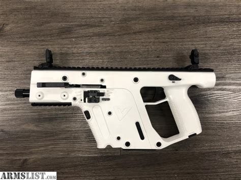 Armslist For Sale Kriss Vector 9mm Alpine White