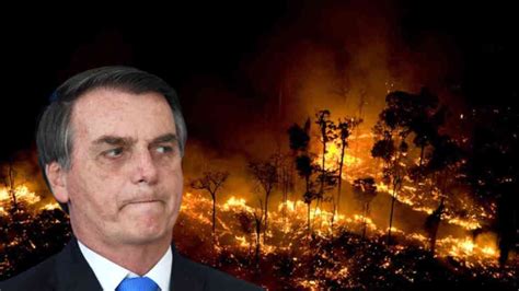 “esa Historia De Que La Amazonía Está Ardiendo Es Una Mentira Bolsonaro Semana