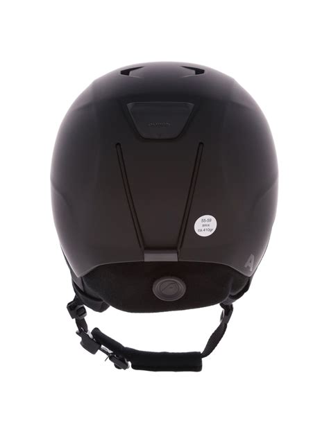 Alpina Brix Skihelm Unisex Black Matt Zwart Skiwebshop