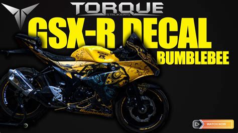 Best Gsxr Sticker Modification Bumblebee Gsxr Graphics Torque