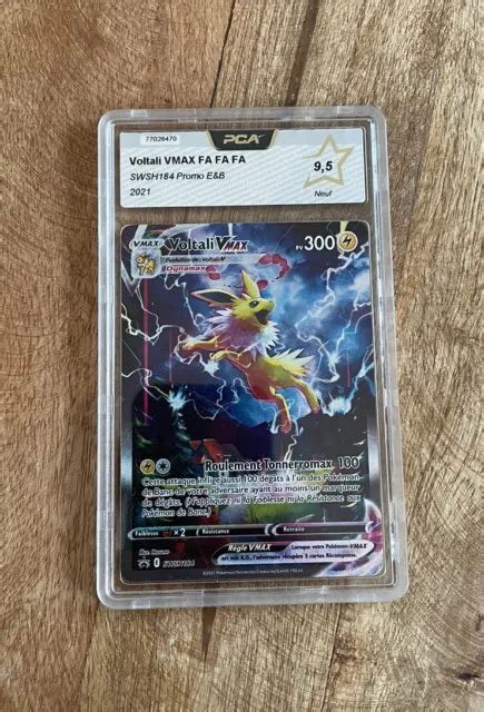 Carte Pokemon Voltali Vmax Promo E B Swsh Pca Fr Neuf Eur