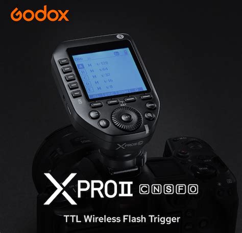 Officially Announced Godox Xpro Ii Radio Controller For Canon