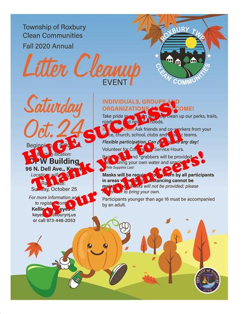CLEAN COMMUNITIES | Township of Roxbury, NJ - Official Website
