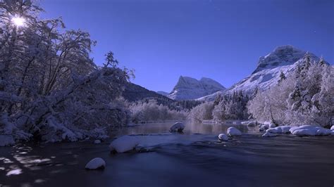 snow, mountains, norway, winter - Coolwallpapers.me!