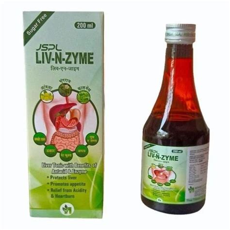 Liv N Zyme Syrup 200 Ml At Rs 165 Box In New Delhi ID 2852259855255