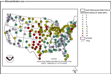 United States Yearly [Annual] and Monthly Mean Wind Speed and ...