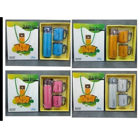 Jual Termos Dan Gelas Mug Polo Stainless Set Dubblin Regent Gift Set