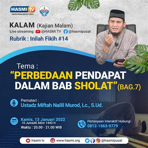 Kalam Kajian Malam Kamis Januari Hasmi Sebuah Gerakan