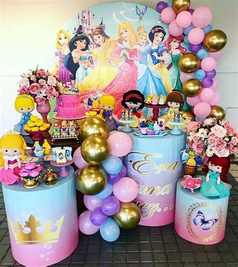 Ideas Para Decorar Un Hermoso Cumpleaños De Princesas En 2020