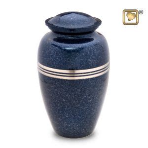 Classic Speckled Indigo Urn Sylvan Funerals