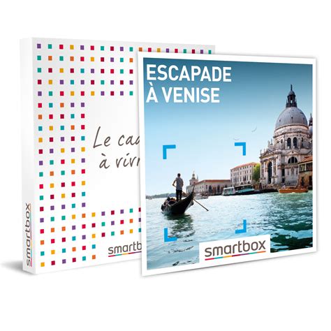 SMARTBOX Coffret Cadeau ESCAPADE À VENISE 13 séjours en hôtels 3