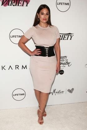 Ashley Graham Attends Varietys Power Women Editorial Stock Photo