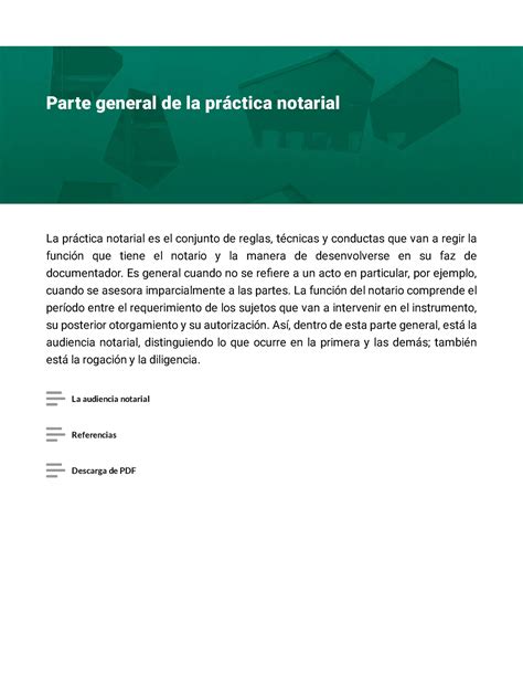 2 M1 L2 Parte general de la práctica notarial La práctica