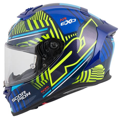 Scorpion Casco Integrale EXO R1 Evo Air Victory Blu Motardinn Lupon