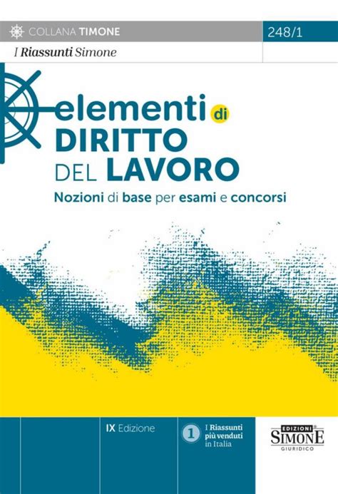 Elementi Di Diritto Del Lavoro Edizioni Simone