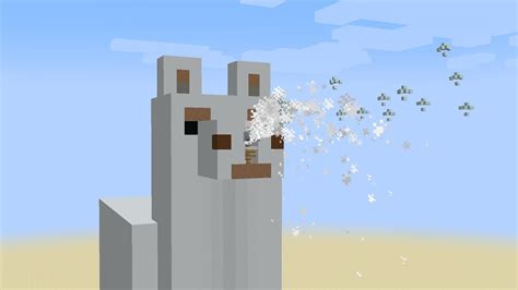 Llama Spit Machine Gun Vanilla Minecraft Youtube