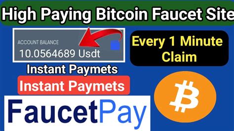 Highest Paying BTC Faucet Site Every 1 Minute Claim Best Bitcoin