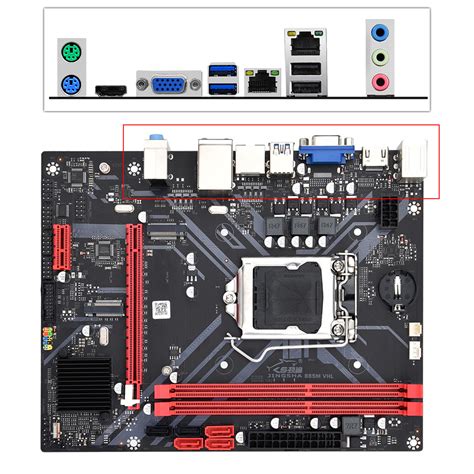 B85m Vhl Motherboard Lga 1150 Support 2ddr3 Usb30 Sata3 Nvme Wifi