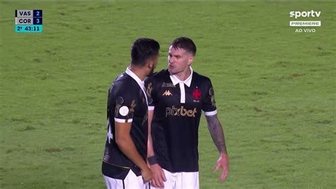 Z Vitor E Vegetti Discutem Em Derrota Do Vasco Para O Corinthians