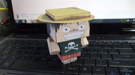 Hobbies Coleções PaperCraft Ruffy D Monkey do anime One Piece