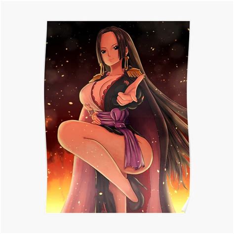 Boa Hancock One Piece Poster For Sale By Maxieville Redbubble