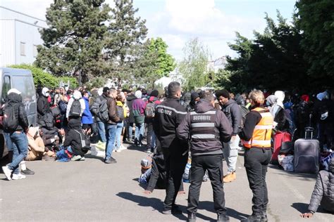 France Police Clear Migrant Camps Ahead Of Olympic Games Middle East