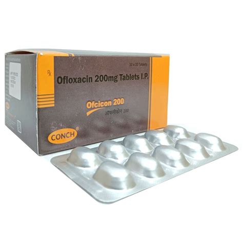 Ofloxacin 200mg Tablet Ofcicon 200 Mg Tablet At Rs 700 Box Ofloxacin