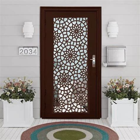 GI Powder Coated PRIME GOLD CNC LASER Cutting Decorative DOOR 1320 Par