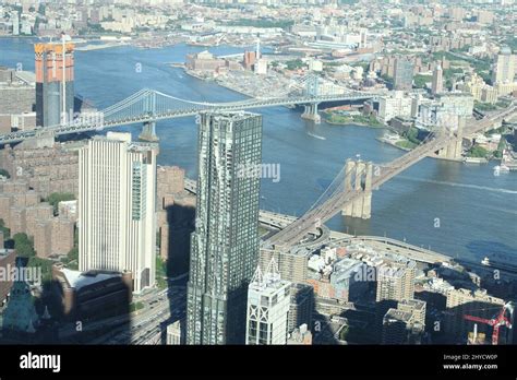 NYC Skyline from atop One World Trade Center Stock Photo - Alamy