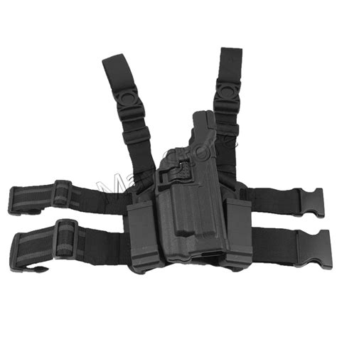 Level 3 Serpa Tactical Drop Leg Holster W Platform Hunting Magazine