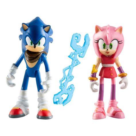 Sonic Boom Sonic And Amy 3 Inch Action Figures Acapsule Toys And Ts