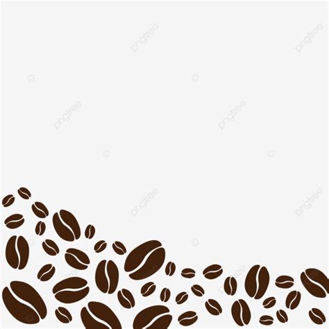 Transparent Coffee Bean Illustration Vector Transparent Coffee