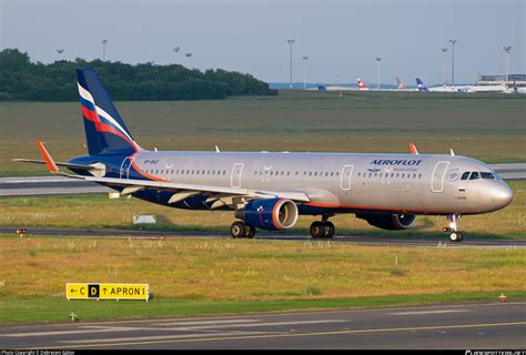 VP BAZ Aeroflot Russian Airlines Airbus A321 211 WL Photo By