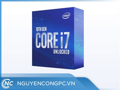 Cpu Intel Core I7 10700k Up To 51ghz Đa Nhiệm Bền Bỉ